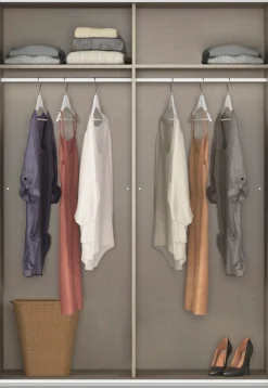 rauch Schwebetürenschrank »Kleiderschrank Schrank KinderzimmerSUBITO« Garderobe Vollspiegel Breiten 136 & 181 Höhe 197 cm - MADE IN GERMANY