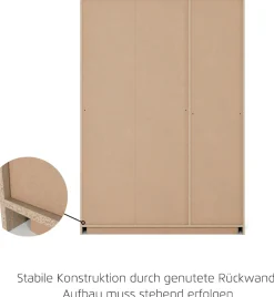 rauch Schwebetürenschrank »Kleiderschrank Schrank KinderzimmerSUBITO« Garderobe Vollspiegel Breiten 136 & 181 Höhe 197 cm - MADE IN GERMANY