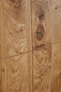 rauch Schwebetürenschrank »Kleiderschrank Schrank Garderobe Schlafzimmerschrank SCALE-WOOD« edle geteilte Front in massiver Asteiche mit Spiegel MADE IN GERMANY