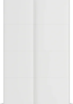 rauch Schwebetürenschrank »Kleiderschrank Schrank Garderobe Schlafzimmerschrank EVELYN« in elegantem Stil, in 5 Breiten, Griffe in Korpusfarbe MADE IN GERMANY