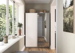 rauch Schwebetürenschrank »Kleiderschrank Schrank KinderzimmerSUBITO« Dekor- & Spiegelelemente B 136 & 181 - Höhe 197 cm - MADE IN GERMANY