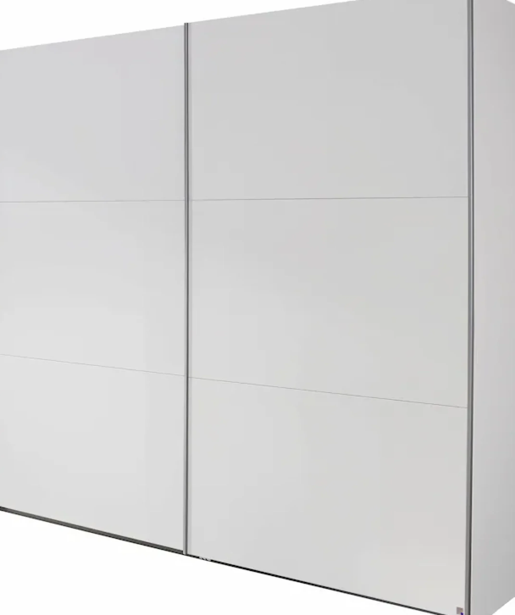rauch Schwebetürenschrank »Kleiderschrank Schrank Garderobe Wäscheschrank Schlafzimmer BORBA« Breiten 218/260 cm, Höhe 210 cm,optional mit Absetzung in Graumetallic MADE IN GERMANY