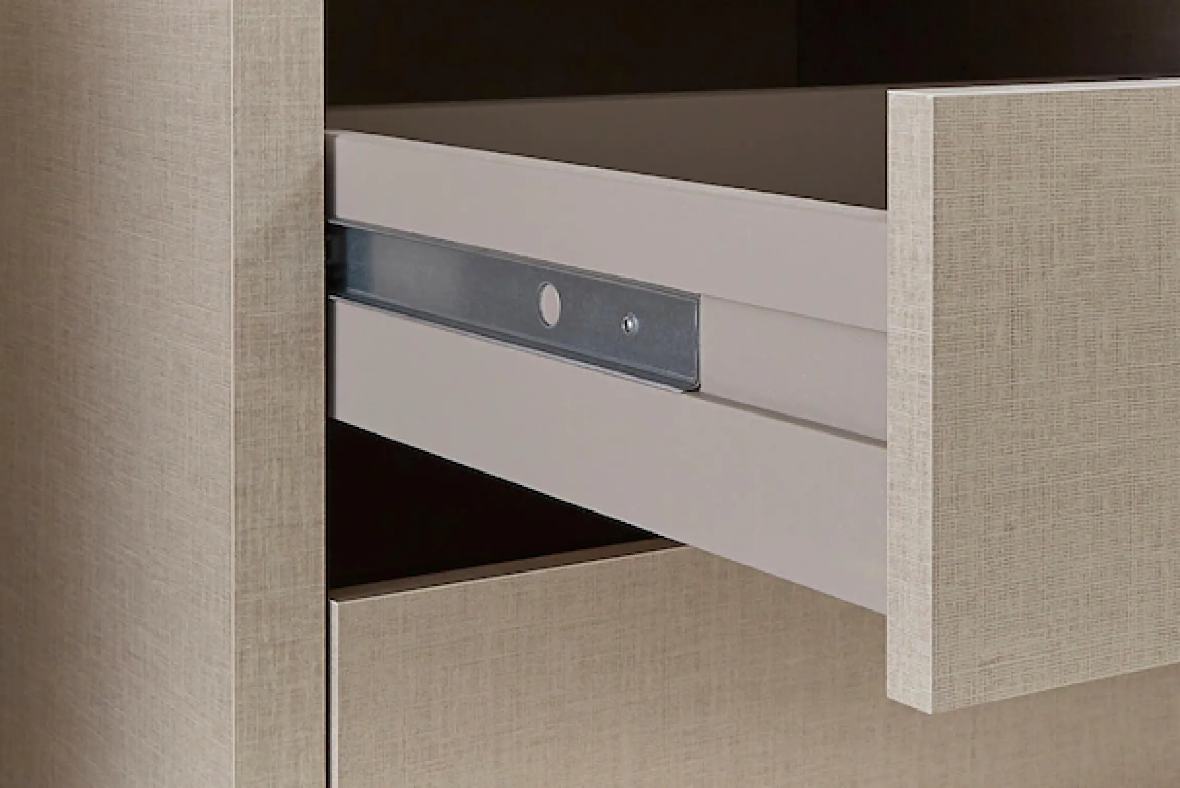 rauch Schwebetürenschrank »Kleiderschrank Schrank Garderobe Wäscheschrank Schlafzimmer BORBA« Breiten 218/260 cm, Höhe 210 cm,optional mit Absetzung in Graumetallic MADE IN GERMANY