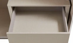 rauch Schwebetürenschrank »Kleiderschrank Schrank Garderobe Wäscheschrank Schlafzimmer BORBA« Breiten 218/260 cm, Höhe 210 cm,optional mit Absetzung in Graumetallic MADE IN GERMANY