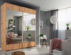 rauch Schwebetürenschrank »Kleiderschrank Schrank Garderobe Wäscheschrank Ankleide MALIBU« in 5 Breiten, Höhe 210 cm,mit großflächigen Türen, großzügiger Stauraum MADE IN GERMANY