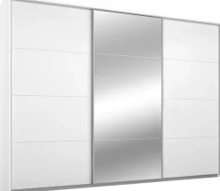rauch Schwebetürenschrank »Kleiderschrank Schrank Garderobe Wäscheschrank Ankleide KULMBACH« optional mit Beleuchtung, Breiten 278/368 cm Höhen 214/233 cm,mit umfangreicher Innenausstattung und Passepartout MADE IN GERMANY