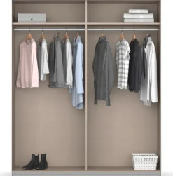 rauch Schwebetürenschrank »Kleiderschrank Schrank Garderobe Garderobenschrank Wäscheschrank NEO« 3 verschiedene Ausstattungen BASIC/CLASSIC/PREMIUM (inkl. SOFT-CLOSE),mit großzügigem Stauraum und vielfältigen Farbkombinationen