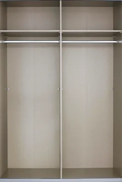 rauch Schwebetürenschrank »Quadra Schlafzimmerschrank in vielen Breiten« Kleiderschrank Garderobenschrank Schrank mit Glaselementen