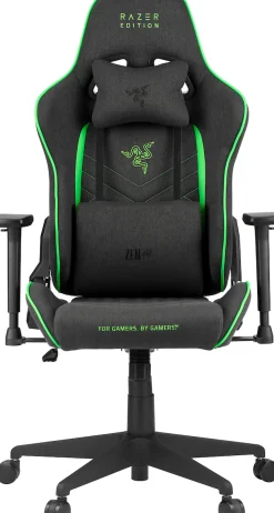 RAZER Gaming-Stuhl »by ZEN TAROK PRO X« () 3D Armlehnen, Metallrahmen, ergonomisch, 130 kg Tragkraft, 60mm Rollen