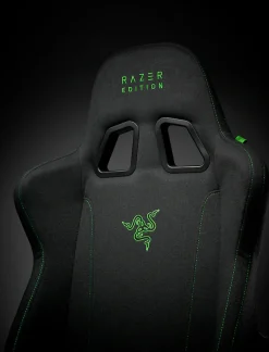 RAZER Gaming-Stuhl »Tarok Essentials X Cloth by Zen, atmungsaktiver Stoffbezug« () Lendenkissen und Kopfkissen, bis 130kg