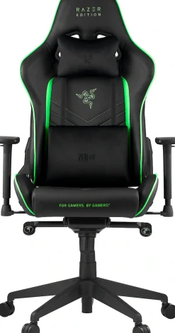 RAZER Gaming-Stuhl »Tarok Pro by Zen, PU Kunstleder« () 3D-Armlehnen, Lendenkissen und Kopfkissen, bis 130kg