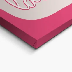 Reinders! Leinwandbild »Oh La La Tiger« Teenager Zimmer - Blau - Leinwand - Sprüche - 20x30 cm
