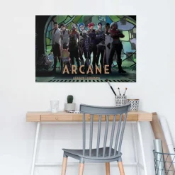 Reinders! Poster »Arcane« Teenager Zimmer - Mehrfarbig - 150 gr.Papier - Cartoons