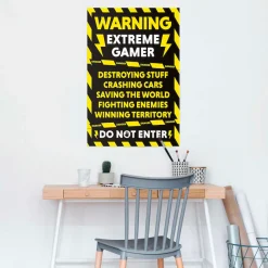 Reinders! Poster »Gamer at Work«