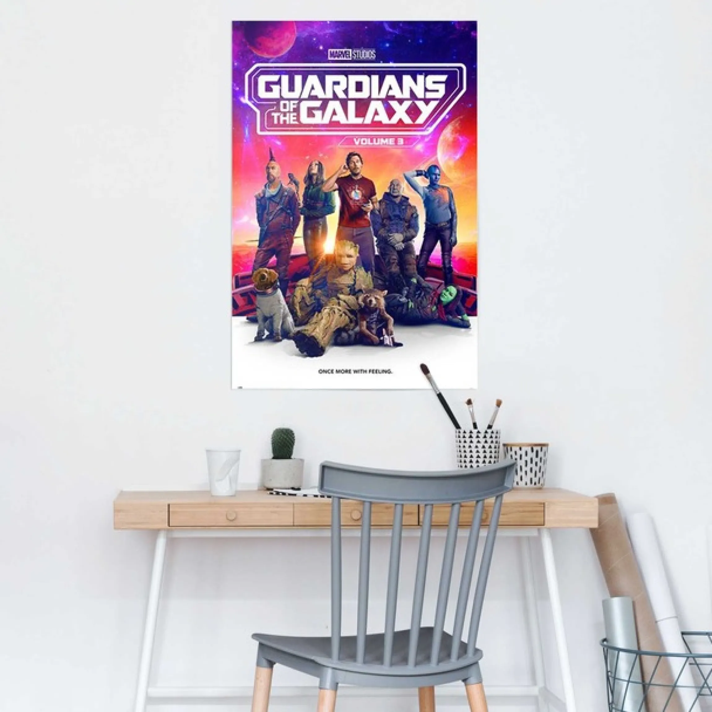 Reinders! Poster »Guardians of the Galaxy - volume 3 Marvel« Teenager Zimmer - Lila - 150 gr.Papier - Film und Fernsehen -