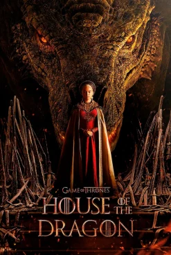 Reinders! Poster »House of the Dragon - dragon throne«