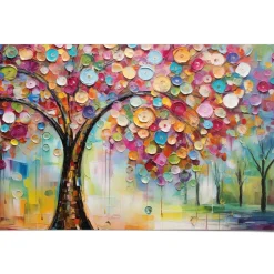 Reinders! Poster »Life Tree« Hobbyraum - Mehrfarbig - 150 gr.Papier - 91,5x61 cm