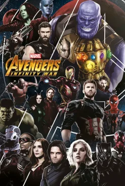 Reinders! Poster »Marvel Avengers - Infinity War«