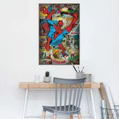 Reinders! Poster »Marvel Comics - spider man retro«