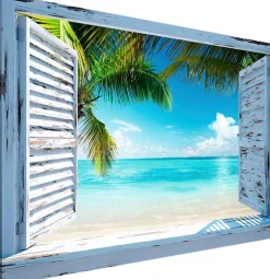 Reinders! Wandbild »Strandfenster«