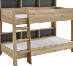 Relita Etagenbett »Sway« 2 Liegeflächen, mit Leiter, rückseitige Regale