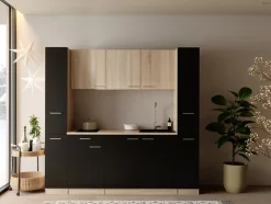 RESPEKTA Küchenzeile »Ingrid« zerlegt, wahlweise mit Kühlschrank, Soft-Close-Funktion, Breite 210 cm