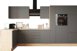 RESPEKTA Küchenzeile »Safado aus der Serie Marleen« Breite 370 cm, mit Soft-Close, in exklusiver Konfiguration für OTTO
