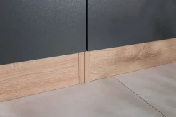 RESPEKTA Kühlumbauschrank »Merle« Breite 60 cm, Türen wechselseitig anschlagbar, Höhe 200 cm