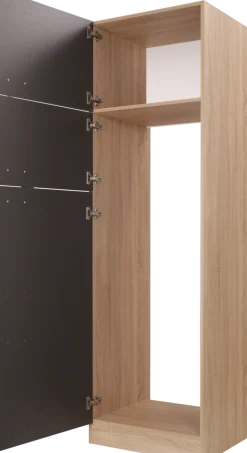 RESPEKTA Kühlumbauschrank »Merle« Breite 60 cm, Türen wechselseitig anschlagbar, Höhe 200 cm