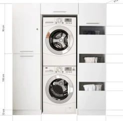 RESPEKTA Mehrzweckschrank-Set »Clara-Set 10« Schrankelemente einzeln erhältlich, 3 Stk. tlg.