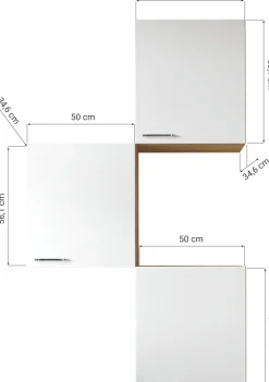 RESPEKTA Mehrzweckschrank-Set »Merle«