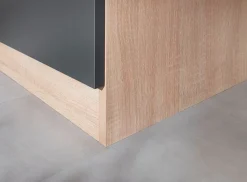 RESPEKTA Pantryküche »Merle« Breite 100 cm, Soft-Close, Spülenabdeckung mit Glaskeramikkochfeld