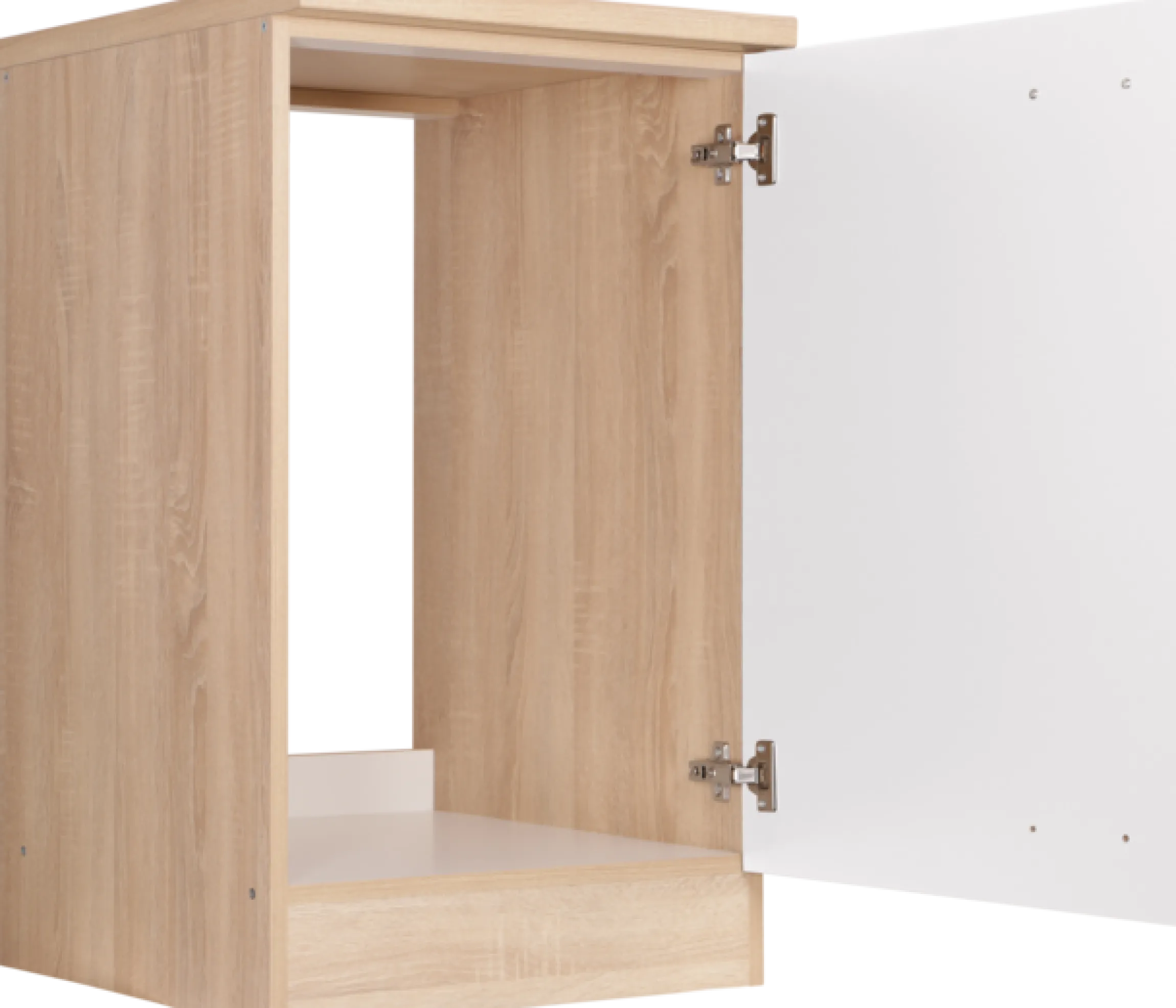 RESPEKTA Spülenschrank »Merle« Breite 50 cm, Soft-Close, Griffe aus Metall, 85 cm Arbeitshöhe