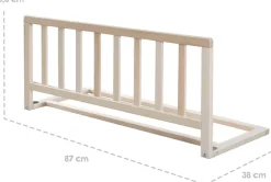 roba® Bettschutzgitter »Bettschutzgitter 90 cm, natur«