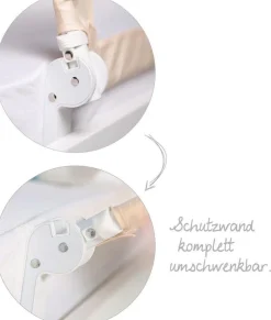 roba® Bettschutzgitter »Klipp-Klapp, 150 cm, beige«