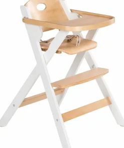 roba® Hochstuhl »Klapphochstuhl, natur/weiß« () klappbar