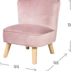 roba® Kindersessel »Lil Sofa« mit Holzfüßen