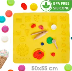 roba® Kindersitzgruppe »Play-Doh« Set,inkl. 3D Kreativmatte, Knete und Zubehör