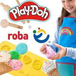 roba® Kindersitzgruppe »Play-Doh« Set,inkl. 3D Kreativmatte, Knete und Zubehör