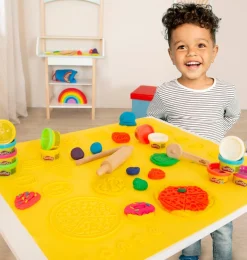 roba® Kindersitzgruppe »Play-Doh« Set,inkl. 3D Kreativmatte, Knete und Zubehör