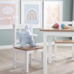 roba® Kindersitzgruppe »Woody, Holzdekor/weiß« 3 Stk. tlg.