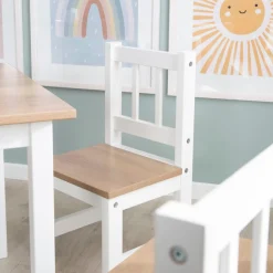 roba® Kindersitzgruppe »Woody, Holzdekor/weiß« 3 Stk. tlg.