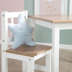 roba® Kindersitzgruppe »Woody, Holzdekor/weiß« 3 Stk. tlg.
