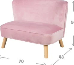 roba® Kindersofa »Lil Sofa« mit Holzfüßen