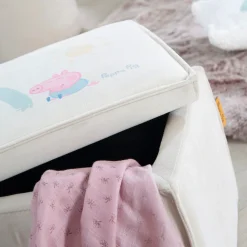 roba® Polsterbank »Peppa Pig« mit Aufbewahrungsfunktion - für Kinder