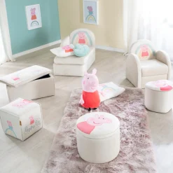 roba® Polsterbank »Peppa Pig« mit Aufbewahrungsfunktion - für Kinder