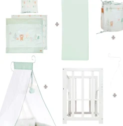 roba® Stubenbett »4in1, Woodland Buddies«