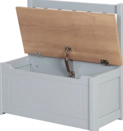 roba® Truhenbank »Woody, natur & taupe« aufklappbar