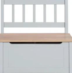 roba® Truhenbank »Woody, natur & taupe« aufklappbar