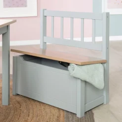 roba® Truhenbank »Woody, natur & taupe« aufklappbar